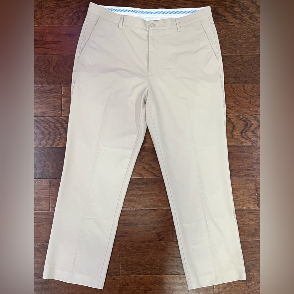 FootJoy Golf Performance Pants Men's 40x30 (see desc) Khaki Stretch Relaxed fit